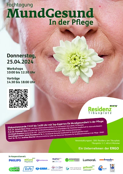 Fachtagung "MundGesund in der Pflege" Veranstaltungsplakat