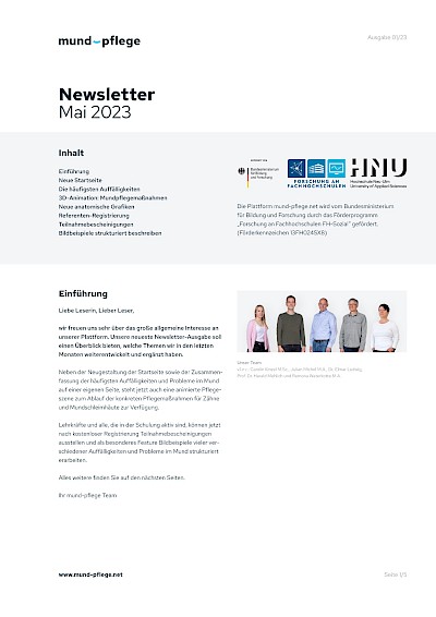 Newsletter Mai 2023