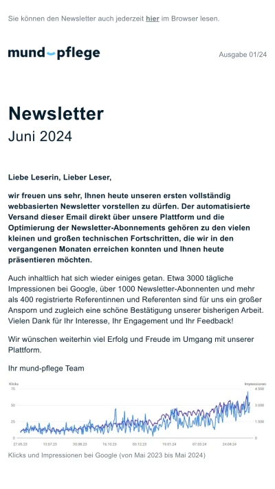 Newsletter Archiv (seit 2024) Juni 2024