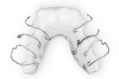 Beispiele: Zahnspange, Multiband, Retainer & Aligner
