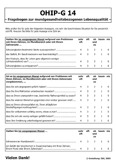 OHIP-G-14-Deutsch